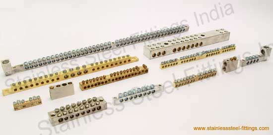 Brass Earthing Blocks Earth Bars