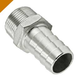 Stainless Steel Hose Barbs